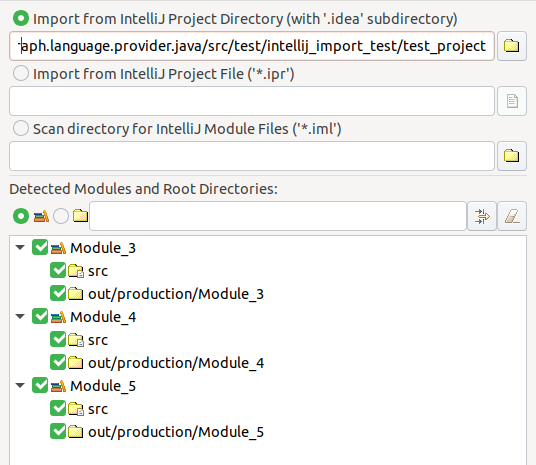 Importing Java modules from IntelliJ