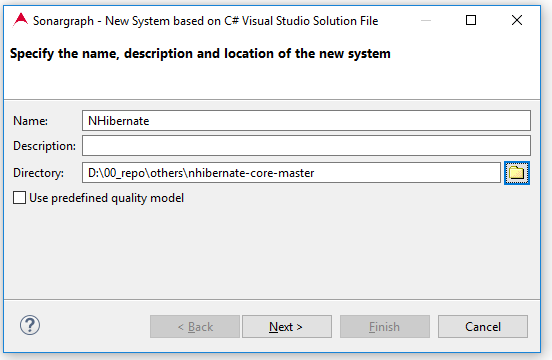 System based on C# Visual Studio Solution File